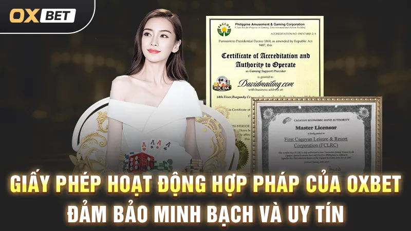 oxbet nhà cái hoạt động hợp pháp